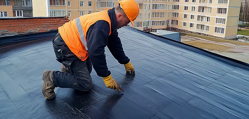 Residential TPO Roof Repair in Tinley Park
